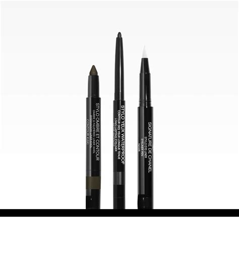 crayon contour des yeux chanel|chanel blue jean eyeliner.